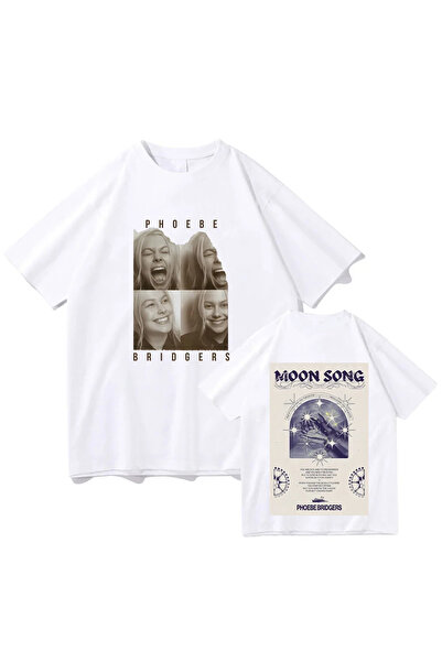 Tarzsokak Bela majica Phoebe Bridgers Pure lu Moon Song Graphic Tees Y2K Okru...