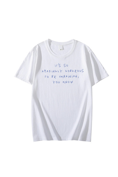 Tarzsokak Λευκό Αυτό είναι απίστευτα υπέροχο ουκρανικό καλοκαιρινό πατριωτικό...