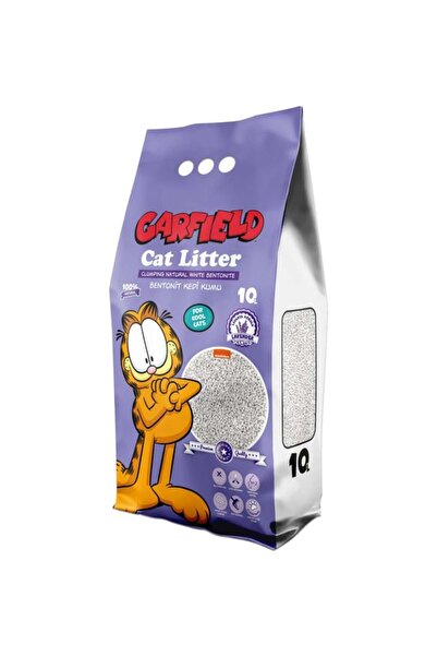 Hilal Çanta Garfield 10L Lavanta Kokulu Bentonit Kedi Kumu
