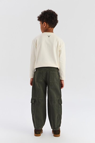 Nebbati BG Store Erkek Çocuk Haki Pantolon