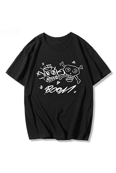 Tarzsokak تي شيرت أسود Jinx Arcane Monkey Anime Cosplay تي شيرت للجنسين جرونج...