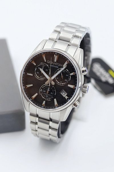 Quantum Sapphire Glass Steel Cord Men Wrist Watch Asw123-I1995Q