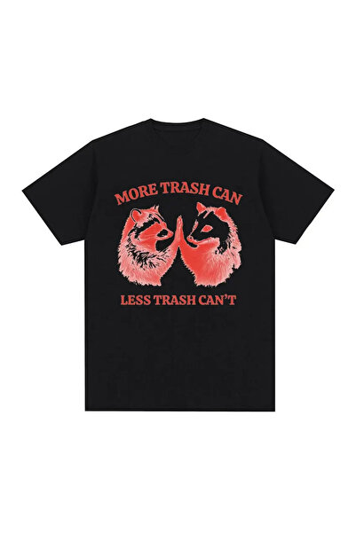 Tarzsokak Coș de gunoi negru 2004, Coș de gunoi mai mic, tricou amuzant cu raton