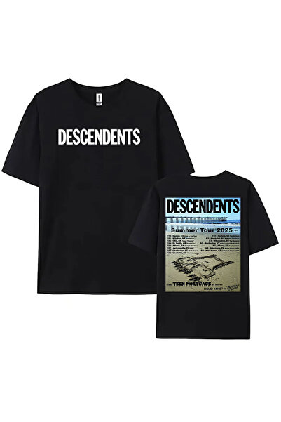 Tarzsokak Negru DESCENDENTS Summer Tour Soft leri Bant Bant Print