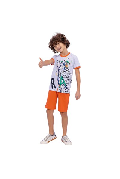 Rolypoly Sivi bermuda set za dečake