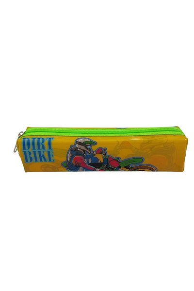 Kelebek Oyuncak Biker Themed Sausage Pencil Bag (Pen Holder)