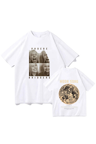 Tarzsokak Bela majica Phoebe Bridgers Pure lu Moon Song Graphic Tees Y2K Okru...