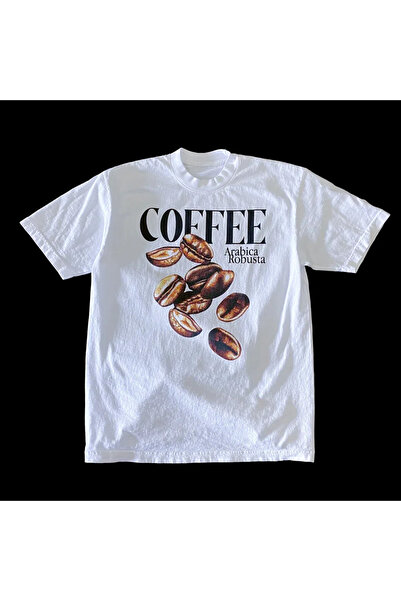 Tarzsokak Λευκά καλοκαιρινά βαριά ρετρό αγγλικά γράμματα με στάμπα με στρογγυ...