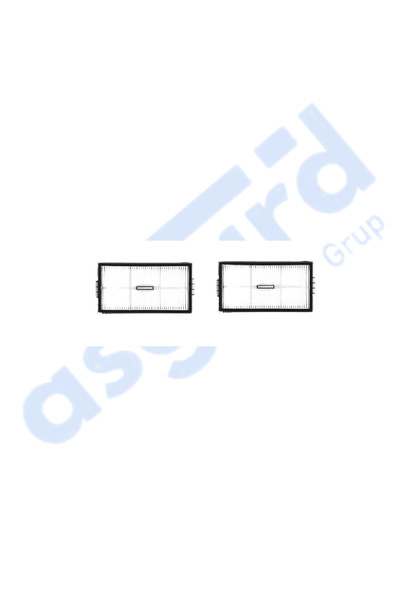 Asgard Grup 2 filtre compatibile Roborock Saros 10R-Qrevo CurvX