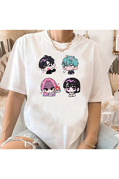 Tarzsokak Scenă cu extratereștri albi Kawaii Cartoon Streetwear Y2k Harajuku ...