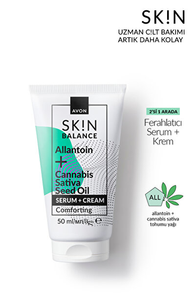 AVON SK!N Ferahlatıcı Serum + Krem 50 Ml.