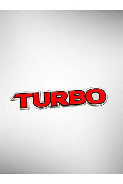 OTO SÜSLEN İSTANBUL Turbo Arma Aluminum Sticker 14 cm