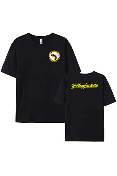 Tarzsokak Seria TV neagră Yellowjackets, sezonul 3, cu imprimeu și decolteu î...