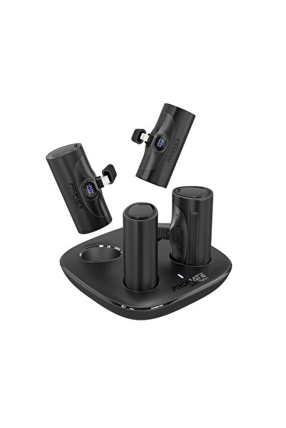 Promate 4-Piece Power Bank Kit includes four compact and portable chargers