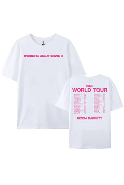 Tarzsokak White Nessa Barrett World Tour Noul album Post-Care Album Grafic Short