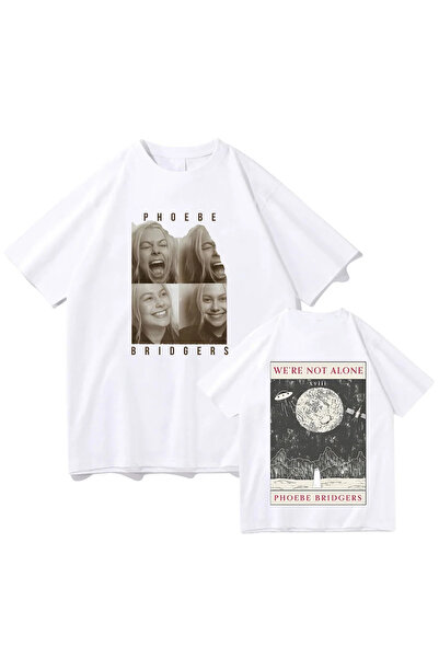 Tarzsokak Bela majica Phoebe Bridgers Pure lu Moon Song Graphic Tees Y2K Okru...