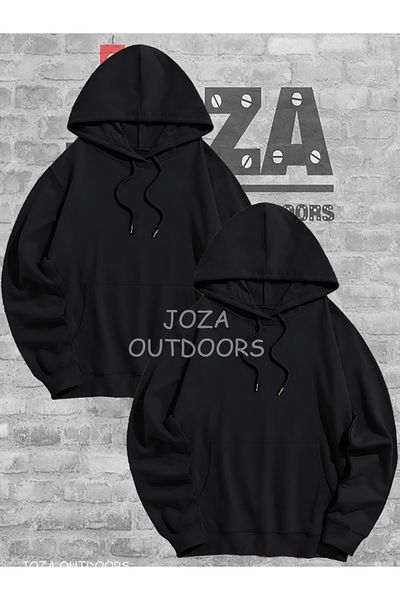 Jobia Outdoors Women's Men's Shrek and Fiona Printed Lover Couple Combination Design Hooded Sweatshirt Set of 2