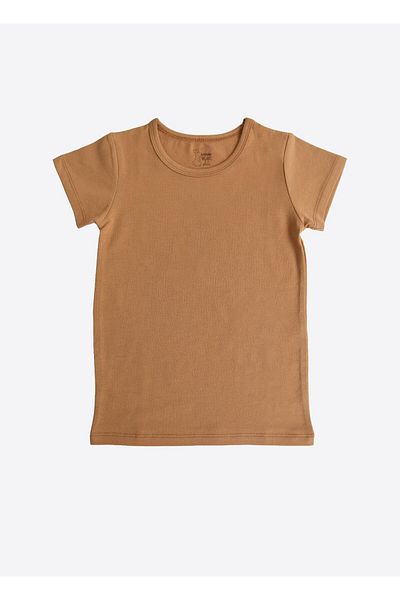 kitikate Organic Bear 3-Piece Undershirt Brown