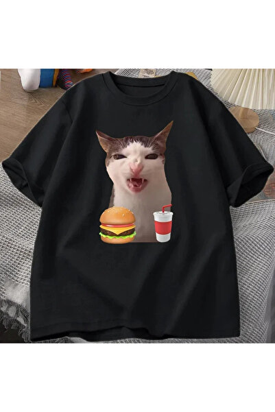 Tarzsokak Черна котка Хрупкава храна Нипел Смешна котешка храна