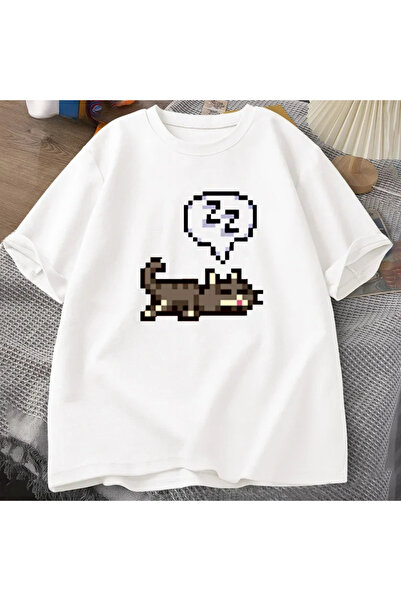 Tarzsokak Бяла Stardew Valley Спяща котка Sploot Графичен комикс Брашно