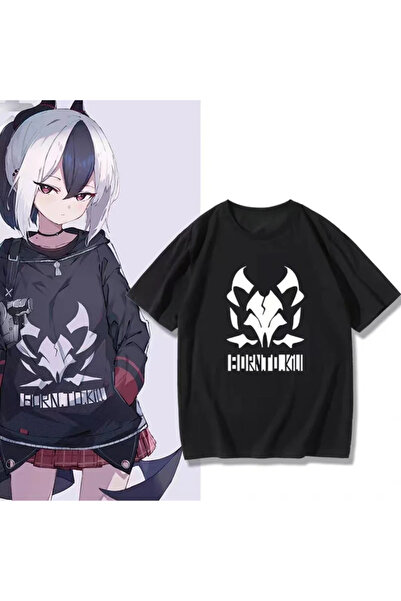 Tarzsokak Crna Plava Arhiva Manga Grafička Majica Onikata Kayoko Anime Baza