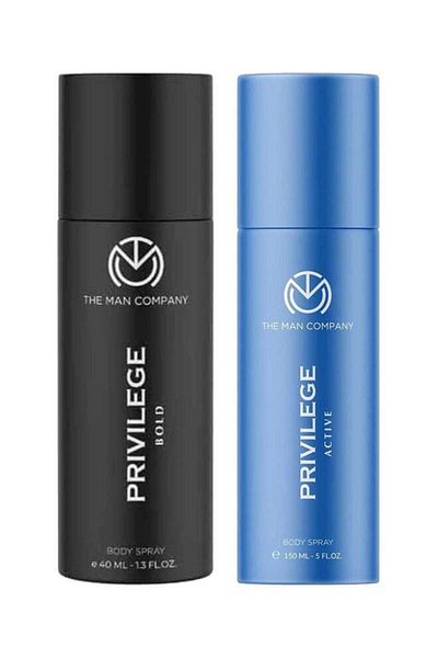 The Man Company Pack Of 2 Privilege Active Deodorant For Men