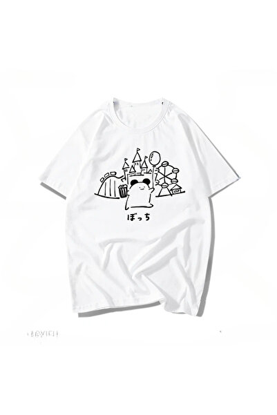 Tarzsokak شعار أبيض مضحك أنا متأخر عن العمل هزل عتيق ياباني كانجي لا فكرة مطب...