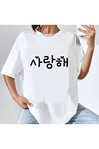 Tarzsokak Top cu gât rotund, cu imprimeu în stil retro, cu imprimeu coreean a...