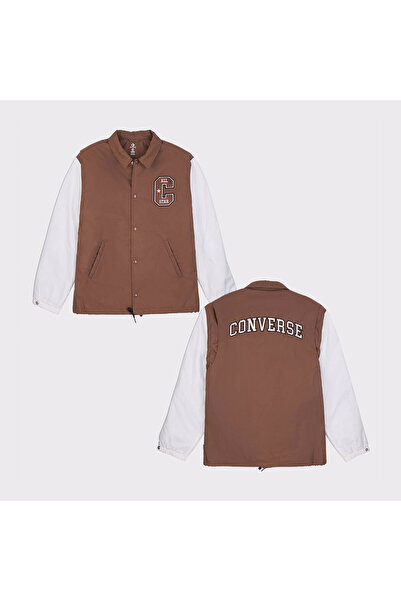 Converse Classic Erkek Renk Bloklu Kahverengi Ceket