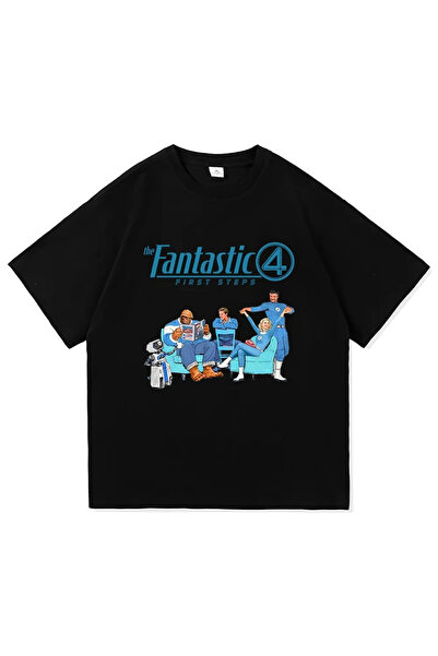 Tarzsokak Filmul Black Fantastic Four First Step an Harajuku Tops Gift Graphic