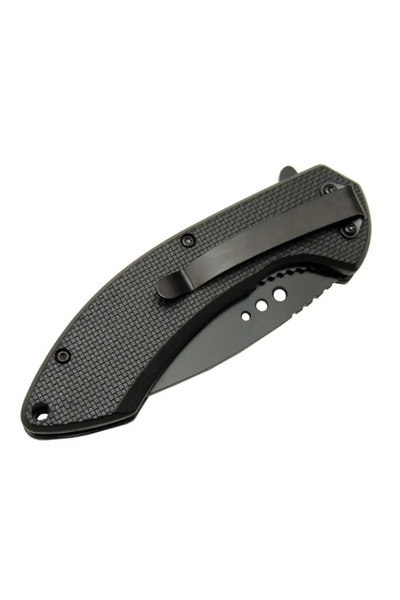 Epilons Eco Lounge Mtech 4215 Kırmızı Kamp Çakı 20Cm- Yarı Otomatik, Kemerlik...