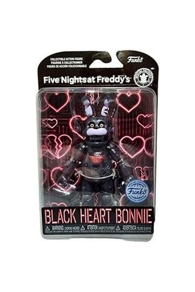 OyuncaklarÜlkesi مجسم شخصية فانكو FNAF Five Nights At Freddy's Black Heart Bonnie Toys