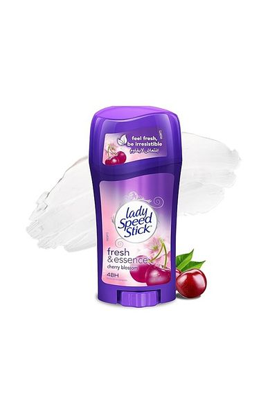 Lady Speed Stick Fresh & Essence, Cherry & Blossom Deodorant, 65gm