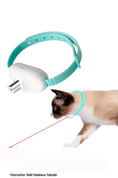 ego home Akıllı Lazer Tasma Kedi Oyuncağı Eğitici Kedi Egzersiz Oyuncağı Kedi...