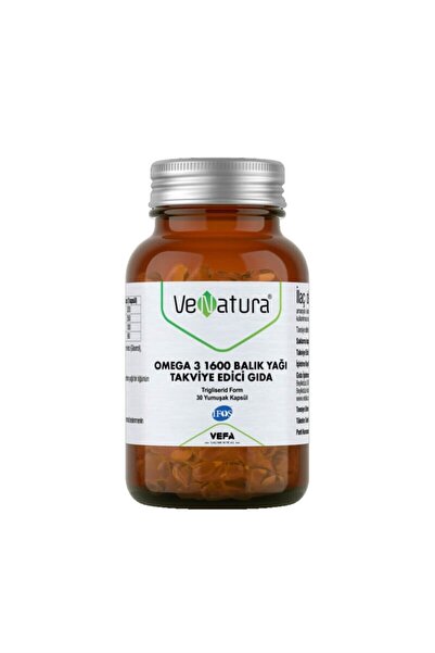 VeNatura Omega-3 1600 mg 30 Capsules