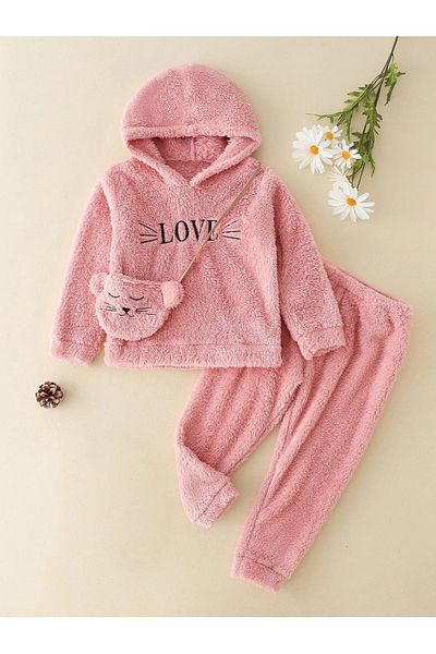 UniqueStore.ro 3-piece fluffy set Love