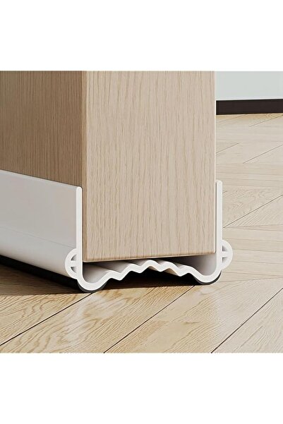 Generic مانع تيار الهواء أسفل الباب، بطول قطع حر 1 متر/39 بوصة، مانع ضوضاء لل...