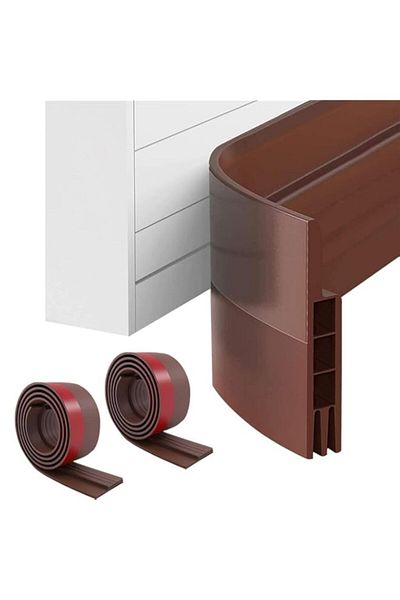Generic HOOTO 2pcs Door Draft Stopper, Under Door Seal, Door Bottom Seal Dust and Noise Insulation Weather