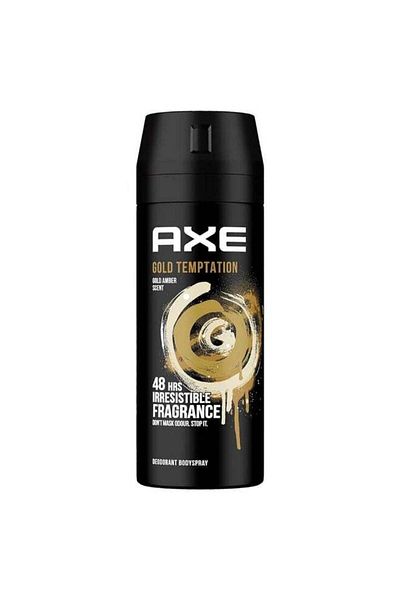 Axe Gold Temptation Body Spray Deodorant, 150ml