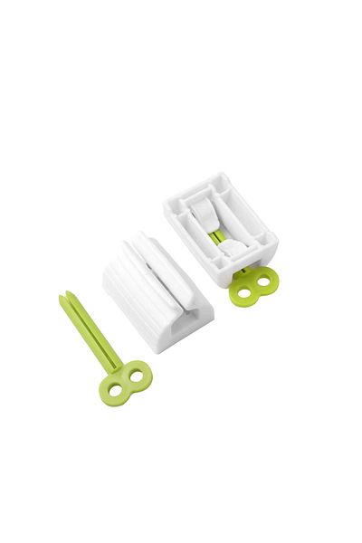 OEM Set 3 dispozitive pentru stors pasta de dinti, 5.5 x 3.8 x 3.5 cm, ABS, multicolor