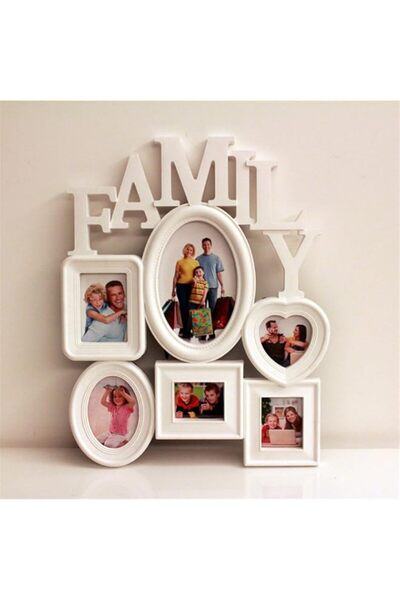 Generic Brand Photo Frame, Family Photo Frame Collage, 6 Opening Photo Collag...