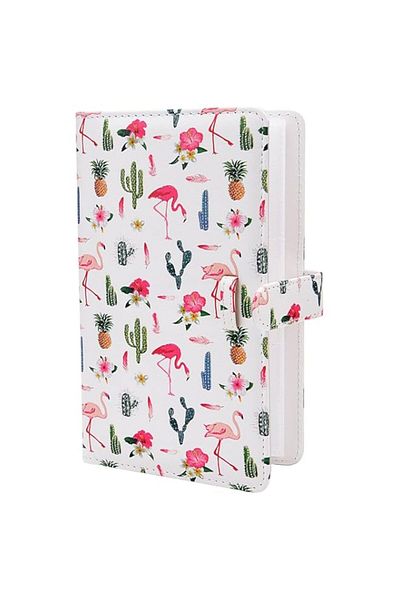 Generic X spring Mini Photo Album, 96 Pockets Wallet PU Leather Photo Album, Pockets Photo Album for Fujifi