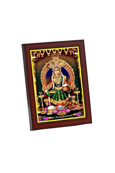 Generic إطار صور متعرج لما أنابورنا ديفي / ماتا إطار صور صغير للحائط والطاولة...