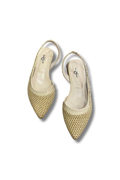 Aldina Nucci Open Back Women's Ballerinas # 1053