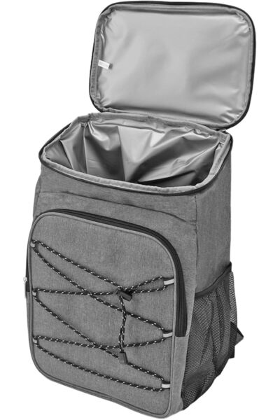 Generic Camping Insulated Backpack Cooler Thermal Bag with Cup Holders for Fruits Drinks Lunch Boxes