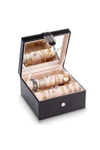 Generic Brand Glenor Co Bracelet Jewelry Box with 2 Removable Rolls - Holder ...