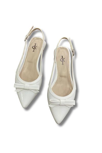 Aldina Nucci Women's Ballerinas with Open Back Bow # 1050