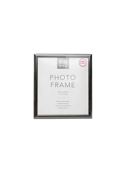 Generic Daiso Photo Frame -Color Paper Size - Black