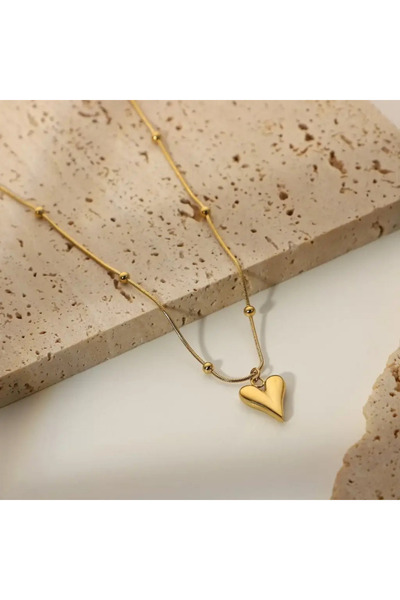 Aura Takıcım Doric Heart Necklace