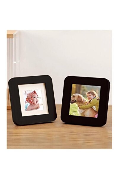 Generic Brand 3.5x3.5 inch Small Picture Frame with Polished Crystal-Clear Pl...